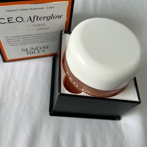 CEO afterglow moisturizer brand new in box never used